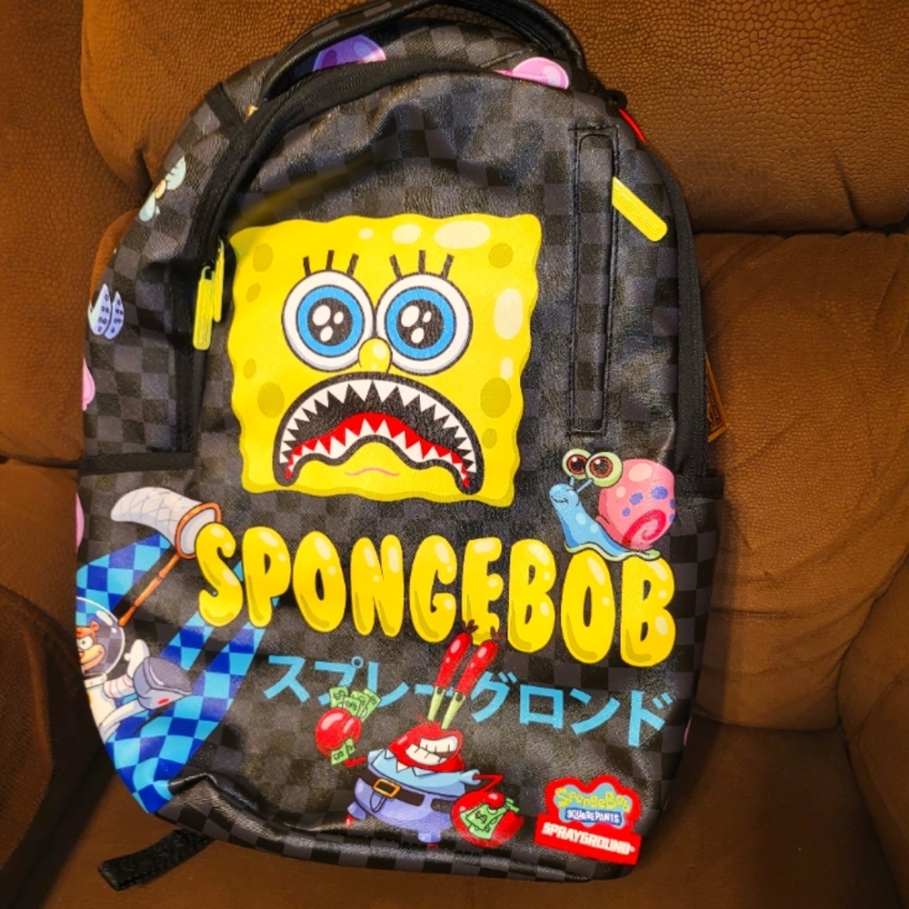 Sprayground Limited Edition SpongeBob Backpack
